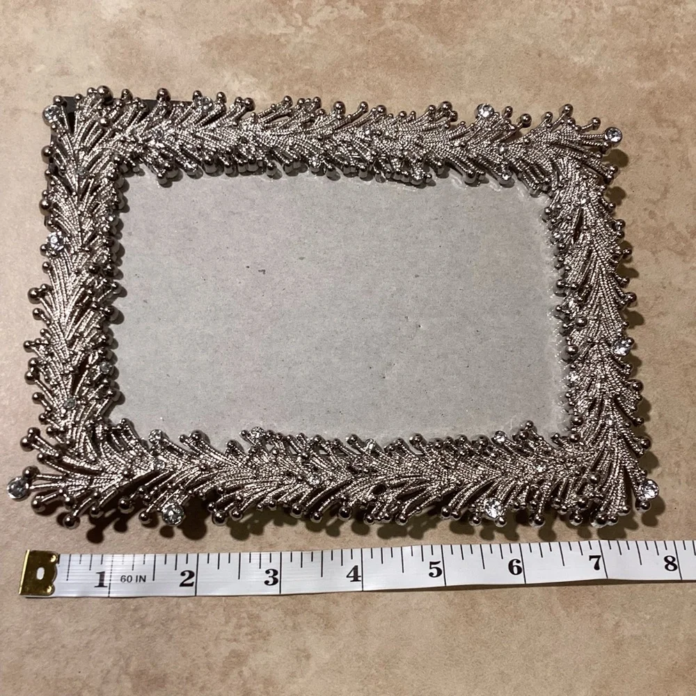 Silver Sparkle Holiday Photo Frame - Picture 6 of 6